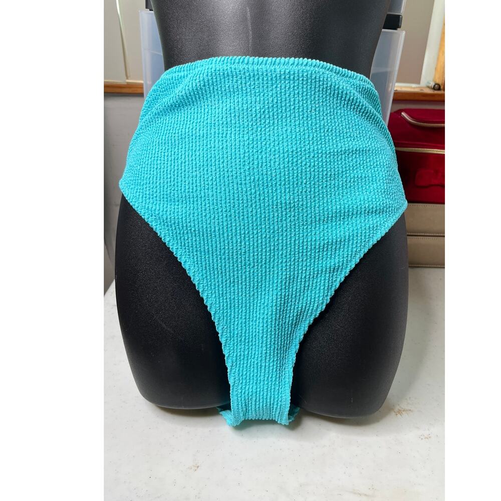 Aerie High Cut Cheeky - Teal XXL New